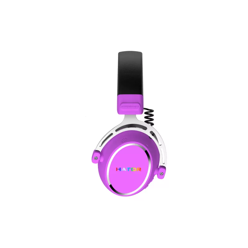 HATOR Hypergang 3 Wireless Peakomplekt Peavõru Mängimine USB USB-C / USB Type-A Bluetooth Violetne