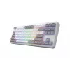HATOR Rockfall 3 TKL Wireless, valge, QMK/VIA, OMA profiil valge-must klaviatuuriklahvid - lineaarsed mehaanilised hotswap lülitid - US - ANSI paigutus