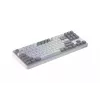 HATOR Rockfall 3 TKL Wireless, valge, QMK/VIA, OMA profiil valge-must klaviatuuriklahvid - lineaarsed mehaanilised hotswap lülitid - US - ANSI paigutus