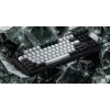 HATOR Rockfall 3 TKL Wireless, valge, QMK/VIA, OMA profiil valge-must klaviatuuriklahvid - lineaarsed mehaanilised hotswap lülitid - US - ANSI paigutus