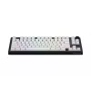 HATOR Skyfall Wireless 80 klaviatuur mängimiseks USB+RF-juhtmevaba+Bluetooth QWERTY USA inglise must, valge