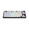 HATOR Skyfall Wireless 80 klaviatuur mängimiseks USB+RF-juhtmevaba+Bluetooth QWERTY USA inglise must, valge