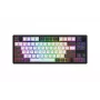 HATOR Skyfall Pro Wireless 80 klaviatuur Mängimine USB + RF juhtmevaba + Bluetooth QWERTY USA inglise Must, Hall