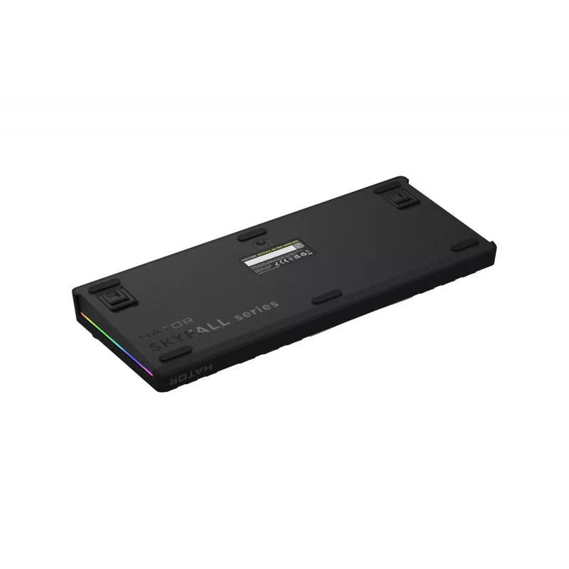 HATOR Skyfall Pro Wireless 80 klaviatuur Mängimine USB + RF juhtmevaba + Bluetooth QWERTY USA inglise Must, Hall