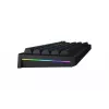 HATOR Skyfall 65 juhtmega, mehaaniline, USB-C, Aurum Sterling, 70M vajutust, RGB, must, 790g