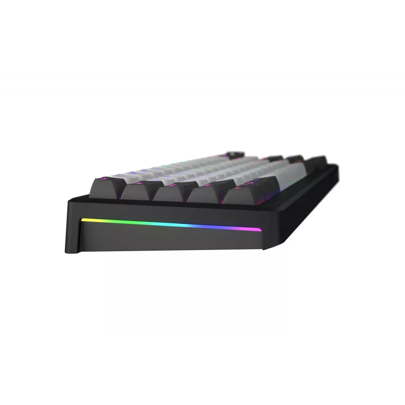 HATOR Skyfall Pro Wireless 65 klaviatuur Mängimine USB + raadiosageduslik juhtmevaba + Bluetooth QWERTY USA inglise Must, Hall