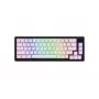 HATOR Skyfall 65 MAG ULTRA 8K klaviatuur Mängimine USB QWERTY USA inglise Must, Valge