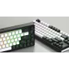 HATOR Skyfall 65 MAG ULTIMA 8K juhtmevaba klaviatuur Mängimine USB + RF Wireless + Bluetooth QWERTY US English Must, Valge