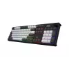 HATOR Skyfall Pro Wireless 100 klaviatuur – mängurile – USB + RF-juhtmevaba + Bluetooth – QWERTY – USA inglise – must, hall