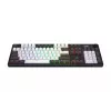 HATOR Skyfall Pro Wireless 100 klaviatuur – mängurile – USB + RF-juhtmevaba + Bluetooth – QWERTY – USA inglise – must, hall