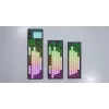 HATOR Skyfall Pro Wireless 100 klaviatuur – mängurile – USB + RF-juhtmevaba + Bluetooth – QWERTY – USA inglise – must, hall