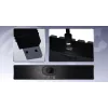 HATOR Skyfall Pro Wireless 100 klaviatuur – mängurile – USB + RF-juhtmevaba + Bluetooth – QWERTY – USA inglise – must, hall