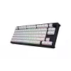 HATOR Skyfall 80 MAG ULTRA 8K klaviatuur Mängimine USB QWERTY USA inglise Must, Valge