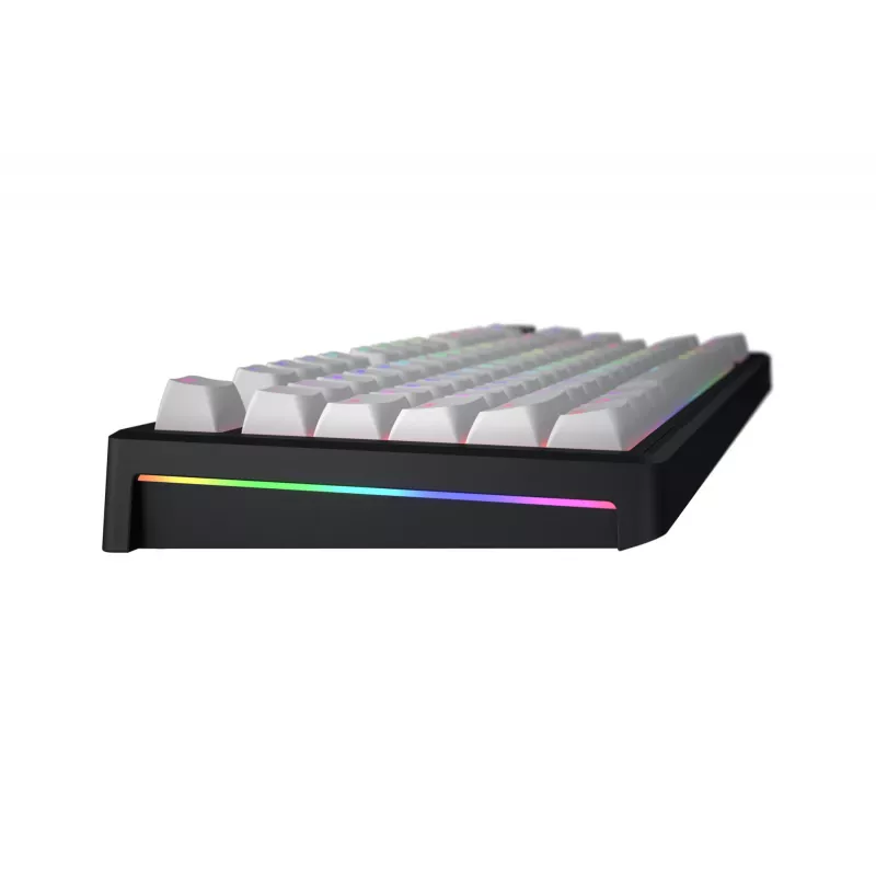HATOR Skyfall 80 MAG ULTRA 8K klaviatuur Mängimine USB QWERTY USA inglise Must, Valge