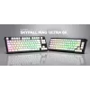 HATOR Skyfall 80 MAG ULTRA 8K klaviatuur Mängimine USB QWERTY USA inglise Must, Valge