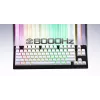 HATOR Skyfall 80 MAG ULTRA 8K klaviatuur Mängimine USB QWERTY USA inglise Must, Valge