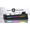 HATOR Skyfall 80 MAG ULTRA 8K klaviatuur Mängimine USB QWERTY USA inglise Must, Valge