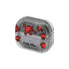 ümbris Samsung Keith Haring Slickback for Galaxy Buds3 Pro Red Transparent