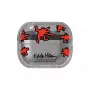 ümbris Samsung Keith Haring Slickback for Galaxy Buds3 Pro Red Transparent