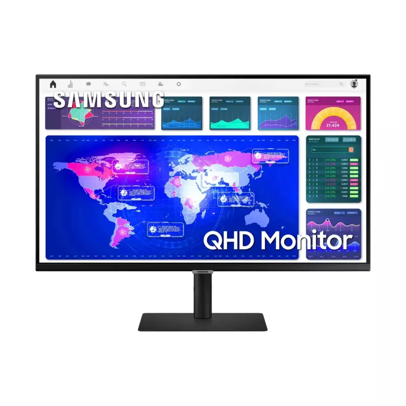 Samsung S32A600NWU arvutimonitor 81,3 cm (32 tolli) 2560 x 1440 pikslit Quad HD Must