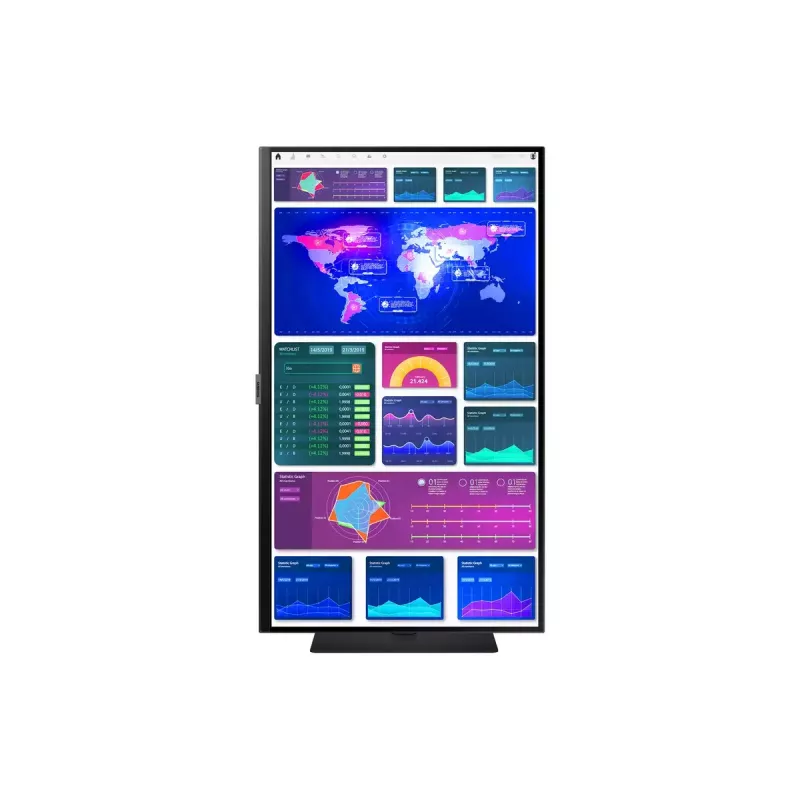 Samsung S32A600NWU arvutimonitor 81,3 cm (32 tolli) 2560 x 1440 pikslit Quad HD Must