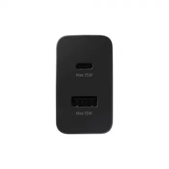 Samsung EP-TA220NBEGEU mobiilseadme laadija Kõrvaklapid, Peakomplekt, Sülearvuti, Nutitelefon, Nutikell, Tahvelarvuti Must Vahelduvvool Siseruumides