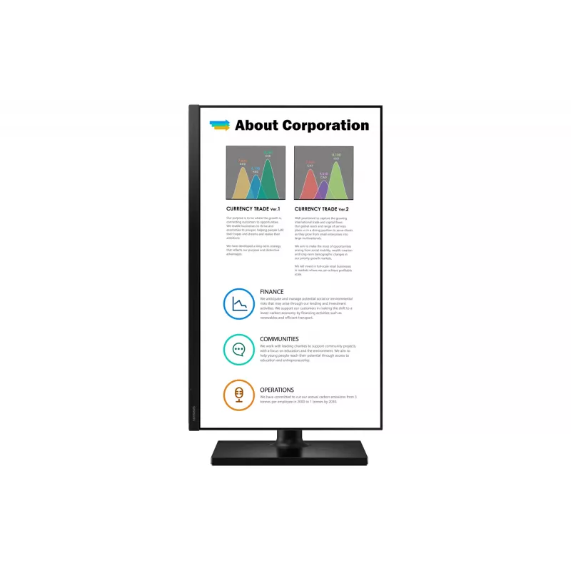 Samsung T45F arvutimonitor 68.6 cm (27 tolli) 1920 x 1080 pikslit Full HD LED must