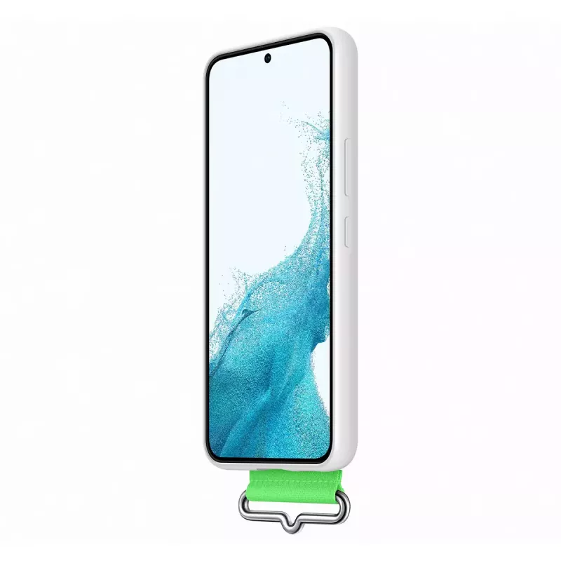 Mobiiltelefoni ümbris Samsung kate Galaxy S22-le, 15,5 cm (6,1 inch) — Valge