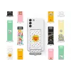 Samsung Silicone tagakaas koos Strap Valge Samsung Galaxy S21 FE
