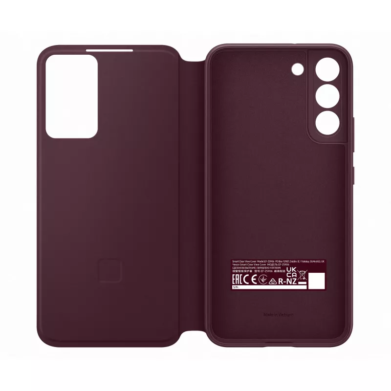 Samsung EF-ZS906C mobiiltelefoni ümbris 16,8 cm (6,6″) klappümbris Burgundia