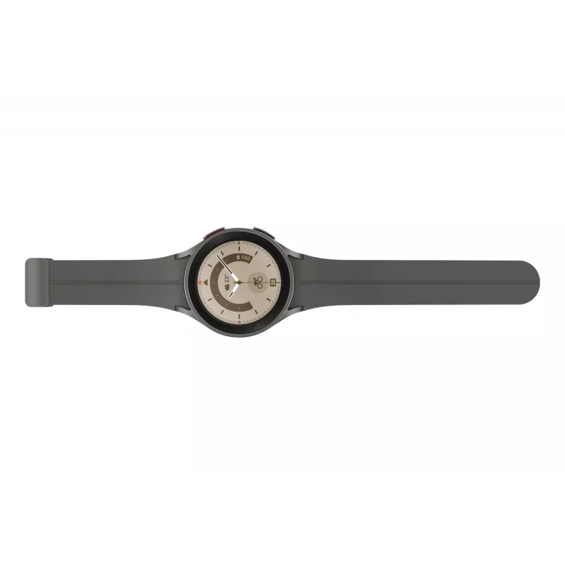 Samsung Galaxy Watch5 Pro 3.56 cm (1.4 tolli) OLED 45 mm digitaalne 450 x 450 pikslit puutetundlik titaan Wi-Fi GPS (satelliit)