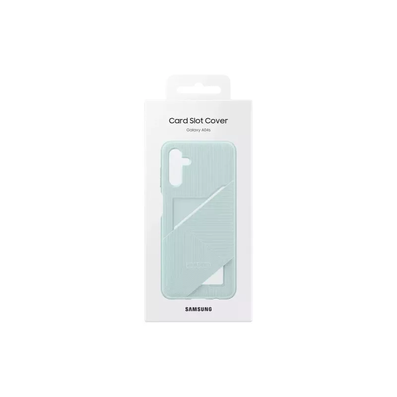 Telefoniümbris Samsung EF-OA047TGEGWW ümbris Galaxy A04s-le, TPU, kuni 16,5 cm (6,5 inch) ekraanile, roheline, 1 kaarditasku