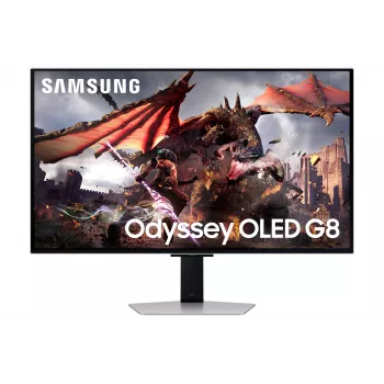 Samsung G80SD arvutimonitor 81,3 cm (32-tolline) 3840 x 2160 pikslit 4K Ultra HD OLED hõbedane