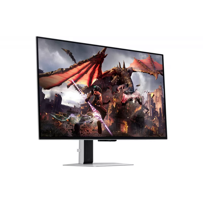 Samsung G80SD arvutimonitor 81,3 cm (32-tolline) 3840 x 2160 pikslit 4K Ultra HD OLED hõbedane