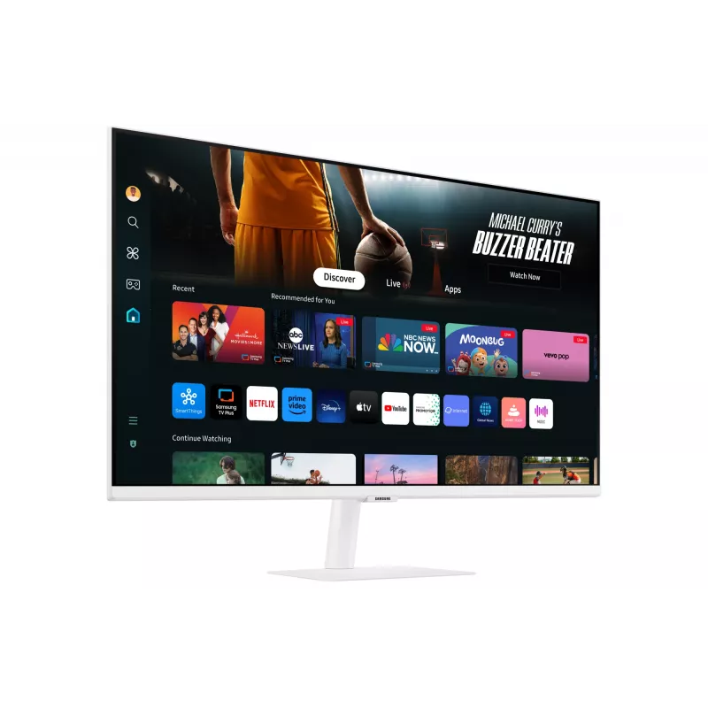 Samsung M70D arvutimonitor 81,3 cm (32 tolli) 3840 x 2160 pikslit 4K Ultra HD LED valge