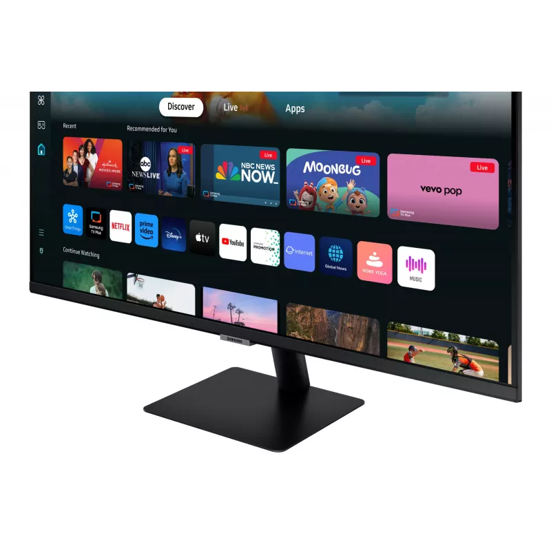 Samsung M50D arvutimonitor 68,6 cm (27 inch) 1920 x 1080 pikslit Full HD LED Must