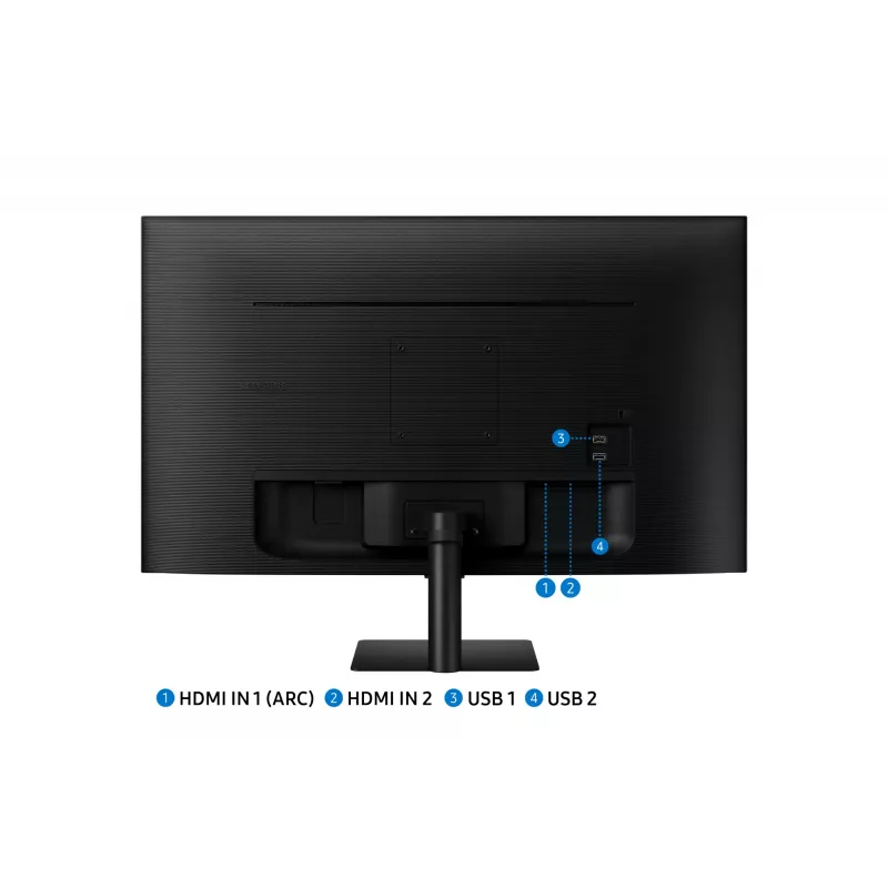 Samsung M50D arvutimonitor 68,6 cm (27 inch) 1920 x 1080 pikslit Full HD LED Must
