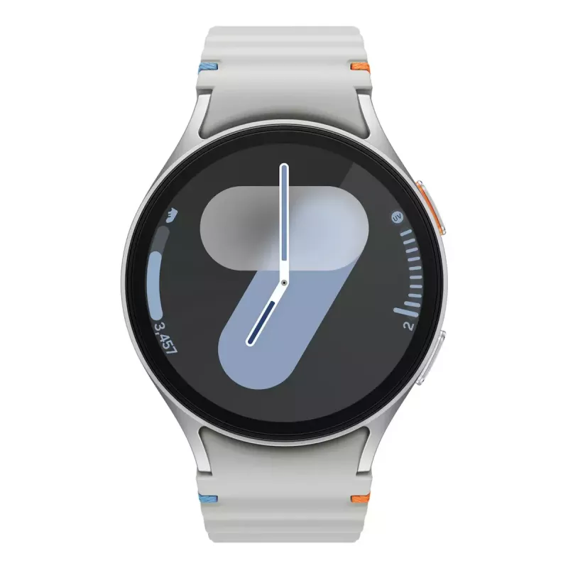 Samsung Galaxy Watch7 3,81 cm (1,5-tolline) AMOLED 44 mm digitaalne 480 x 480 pikslit puuteekraan 4G hõbedane Wi-Fi GPS (satelliit)
