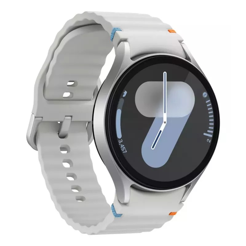 Samsung Galaxy Watch7 3,81 cm (1,5-tolline) AMOLED 44 mm digitaalne 480 x 480 pikslit puuteekraan 4G hõbedane Wi-Fi GPS (satelliit)