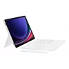 Klaviatuur Samsung EF-DX725 QWERTY inglise puuteplaadiga valge