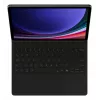 Klaviatuur Samsung EF-DX725 Nordic Pogo Pin Must Touchpad