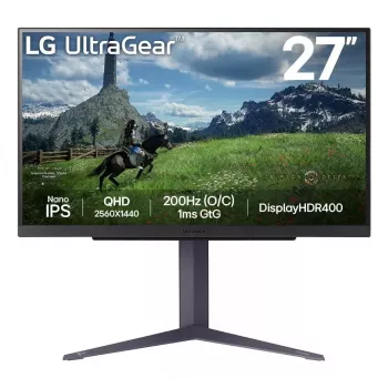 LG 27GS85QX-B arvutimonitor 68,6 cm (27 tolli) 2560 x 1440 pikslit Quad HD LCD Must