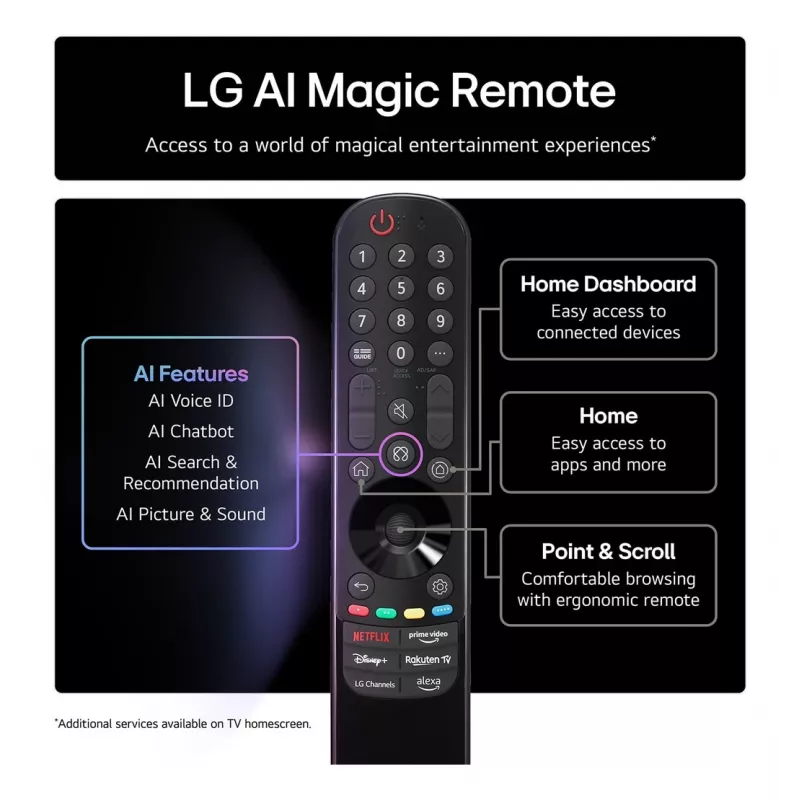 LG OLED evo AI 48-tolline C5 4K nutiteler