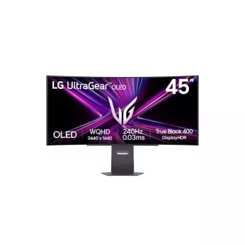 LG 45GX900A-B arvutimonitor 113 cm (44.5 tolli) 3440 x 1440 pikslit Wide Quad HD OLED Must