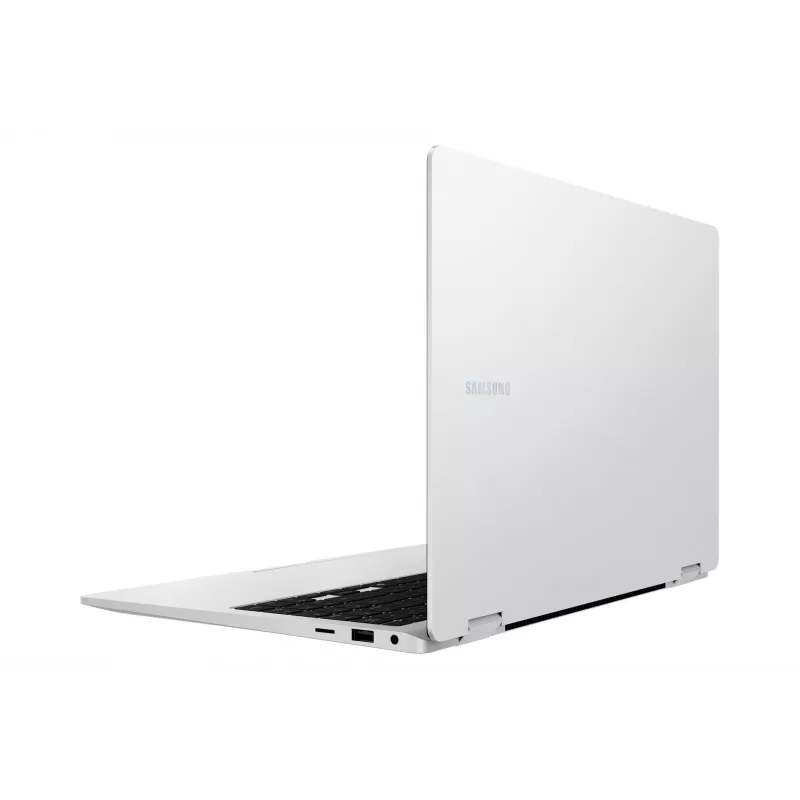 Samsung NP750QHAA-EXP Intel Core Ultra 7 256V hübriid (2-ühes) 39,6 cm (15,6 tolli) puutetundlik Full HD 16 GB LPDDR5x-SDRAM 512 GB SSD Wi-Fi 7 (802.11be) Windows 11 Home hõbedane
