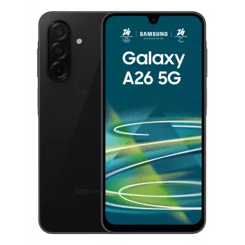Samsung Galaxy A26 17 cm (6.7-tolline) hübriidne Dual SIM Android 15 5G USB USB-C 8 GB 256 GB 5000 mAh Must