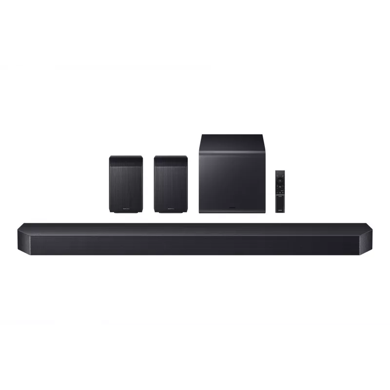 Samsung Q-seeria HW-Q990F must, titaan 11.1.4 kanalit 41 W