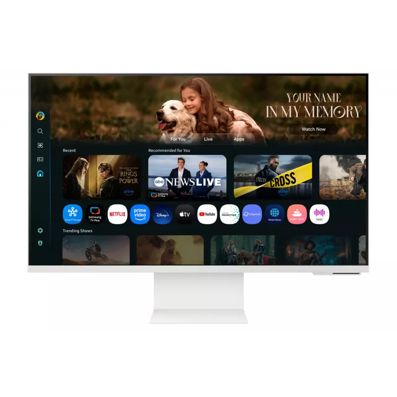 Samsung M8 M80F arvutimonitor 81,3 cm (32 tolli) 3840 x 2160 pikslit 4K Ultra HD LCD valge