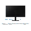 Samsung S60UD arvutimonitor 68,6 cm (27-tolline) 2560 x 1440 pikslit Quad HD LCD Must