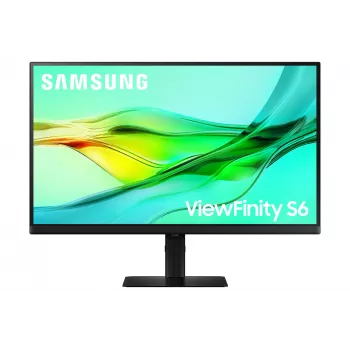 Samsung S60UD arvutikuvar 68,6 cm (27 inch) 2560 x 1440 pikslit Quad HD LCD must